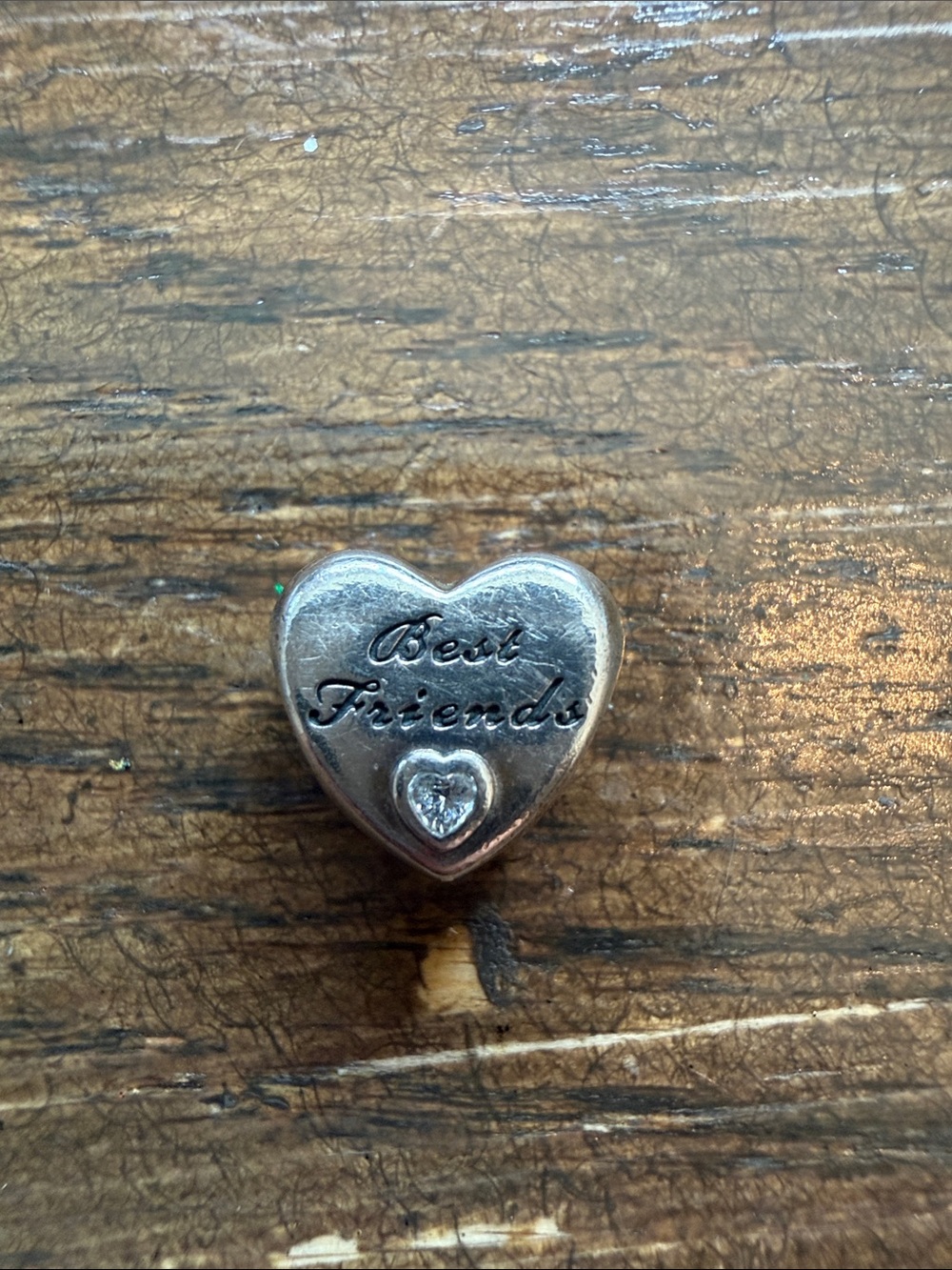 Pandora “Best Friends" Heart Charm